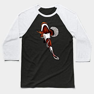 Orange clownfish Baseball T-Shirt